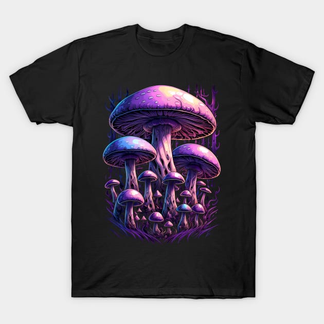 Mushrooms T-Shirt by Jaymz Weiss Designz